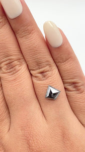 1.56ct | Rustic  Kite Shape Rose Cut Diamond - Modern Rustic Diamond