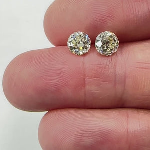 1.02ct | Q-R/VVS2 Round Shape Old European Cut Diamond (GIA) - Modern Rustic Diamond