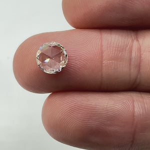 1.14ct | G/VVS1 Round Shape Rose Cut Diamond (GIA) - Modern Rustic Diamond
