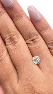 1.11ct | K/VVS1 Round Shape Old European Cut Diamond (GIA) - Modern Rustic Diamond