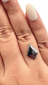 2.18ct | Rustic Kite Shape Rose Cut Diamond - Modern Rustic Diamond