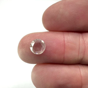 0.63ct | G/VS2 Round Shape Rose Cut Diamond (GIA) - Modern Rustic Diamond