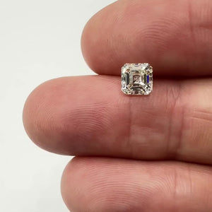 1.31ct | K/VVS2 Asscher Shape Step Cut Diamond (GIA) - Modern Rustic Diamond