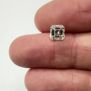 1.90ct | K/VVS2 Asscher Shape Step Cut Diamond (GIA) - Modern Rustic Diamond