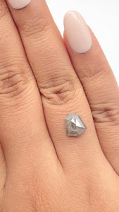 1.78ct | Rustic  Kite Shape Rose Cut Diamond - Modern Rustic Diamond