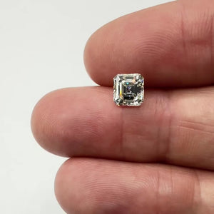 1.50ct | M/VVS1 Asscher Shape Step Cut Diamond (GIA) - Modern Rustic Diamond