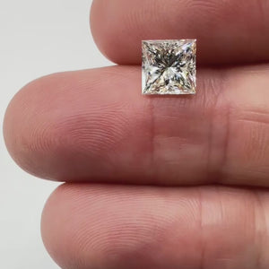 2.01ct | J/VS2 Princess Shape Brilliant Cut Diamond (GIA) - Modern Rustic Diamond