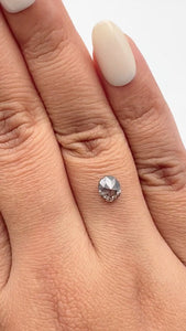0.97ct | Rustic  Cushion Shape Rose Cut Diamond - Modern Rustic Diamond