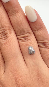 1.20ct | Rustic  Shield Shape Rose Cut Diamond - Modern Rustic Diamond
