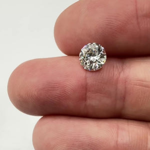 1.42ct | L/VS2 Round Shape Brilliant Cut Diamond (GIA) - Modern Rustic Diamond