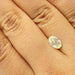 1.68ct | Light Color VS Oval Shape Step Cut Diamond - Modern Rustic Diamond