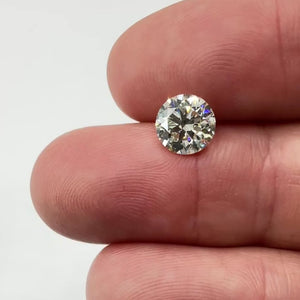 1.70ct | M/VVS1 Round Shape Brilliant Cut Diamond (GIA) - Modern Rustic Diamond