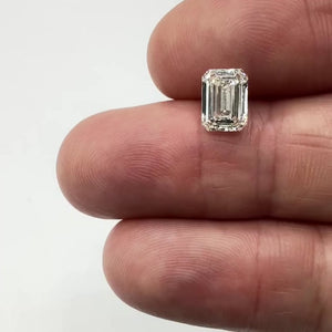 1.70ct | K/VS2 Emerald Shape Brilliant Cut Diamond (GIA) - Modern Rustic Diamond