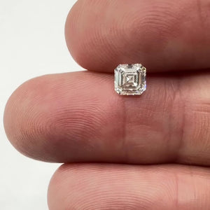 0.80ct | I/VS2 Asscher Shape Step Cut Diamond (GIA) - Modern Rustic Diamond