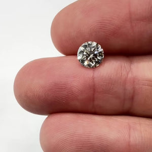 1.29ct | M/VVS1 Round Shape Brilliant Cut Diamond (GIA) - Modern Rustic Diamond