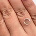1.09ct | Light Color VVS Round Shape Rose Cut Diamond - Modern Rustic Diamond