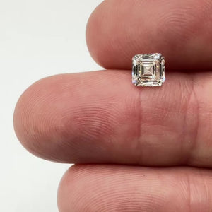 1.01ct | I/VS1 Asscher Shape Step Cut Diamond (GIA) - Modern Rustic Diamond