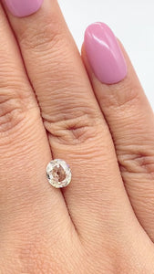 1.01ct | O-P/SI2 Oval Shape Old Mine Cut Diamond - Modern Rustic Diamond