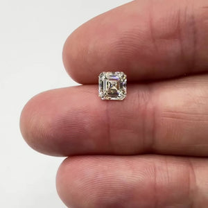 1.50ct | K/VS1 Asscher Shape Step Cut Diamond (GIA) - Modern Rustic Diamond