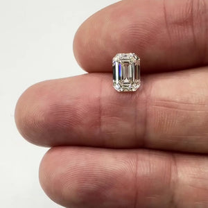 1.90ct | K/VS1 Emerald Shape Brilliant Cut Diamond (GIA) - Modern Rustic Diamond