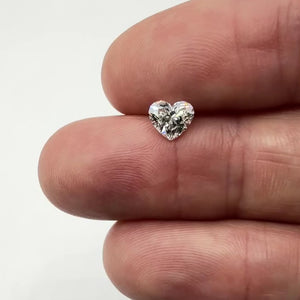 1.02ct | L/VVS1 Heart Shape Brilliant Cut Diamond (GIA) - Modern Rustic Diamond