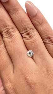 1.05ct | K/VS2 Round Shape Old European Cut Diamond (GIA) - Modern Rustic Diamond
