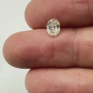 1.70ct | K/VS2 Oval Shape Brilliant Cut Diamond (GIA) - Modern Rustic Diamond