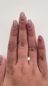 0.55ct | H/VVS1 Oval Shape Old Mine Cut Diamond (GIA) - Modern Rustic Diamond