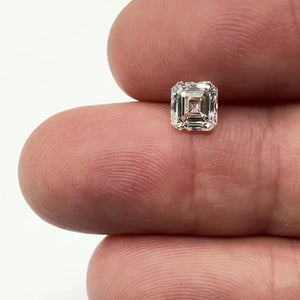 1.10ct | L/VVS2 Asscher Shape Step Cut Diamond (GIA) - Modern Rustic Diamond