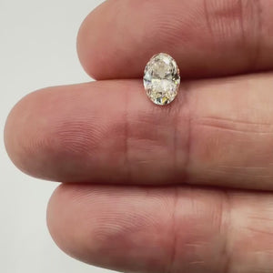 0.90ct | L/SI2 Oval Shape Brilliant Cut Diamond (GIA) - Modern Rustic Diamond