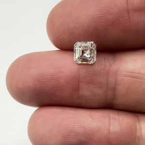 1.31ct | K/VS1 Asscher Shape Step Cut Diamond (GIA) - Modern Rustic Diamond