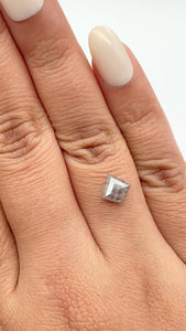 1.55ct | Rustic  Kite Shape Step Cut Diamond - Modern Rustic Diamond