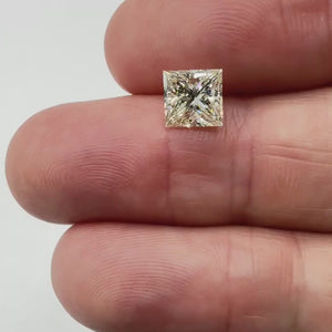 1.70ct | I/VVS1 Princess Shape Brilliant Cut Diamond (GIA) - Modern Rustic Diamond