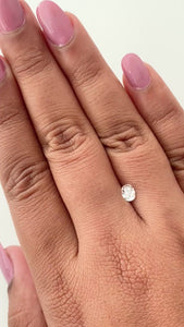 0.45ct | E/VS1 Oval Shape Old Mine Cut Diamond - Modern Rustic Diamond