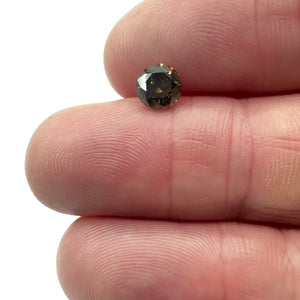 1.01ct | Cognac SI Round Shape Brilliant Cut Diamond - Modern Rustic Diamond