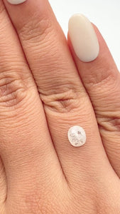 0.87ct | Rustic  Cushion Shape Rose Cut Diamond - Modern Rustic Diamond