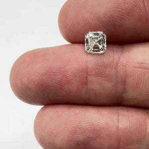 1.00ct | I/VVS2 Asscher Shape Step Cut Diamond (GIA) - Modern Rustic Diamond