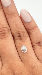 1.05ct | Rustic Oval Shape Rose Cut Diamond - Modern Rustic Diamond