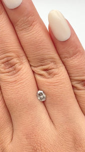 0.53ct | Rustic  Oval Shape Brilliant Cut Diamond - Modern Rustic Diamond