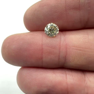 1.14ct | O-P/VVS2 Round Shape Old European Cut Diamond (GIA) - Modern Rustic Diamond