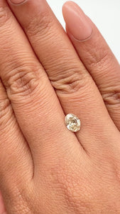 1.01ct | Champagne VVS Oval Shape Brilliant Cut Diamond - Modern Rustic Diamond