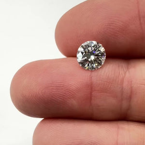 1.49ct | I/VS1 Round Shape Brilliant Cut Diamond (GIA) - Modern Rustic Diamond