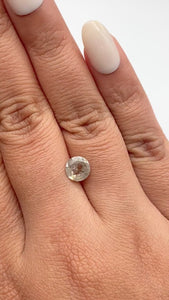 1.24ct | Rustic  Round Shape Brilliant Cut Diamond - Modern Rustic Diamond