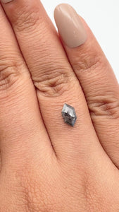 0.98ct | Rustic  Hexagon Shape Step Cut Diamond - Modern Rustic Diamond