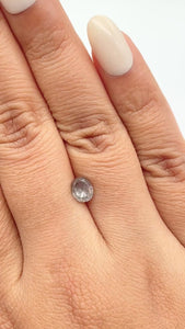 1.15ct | Salt & Pepper Oval Shape Brilliant Cut Diamond - Modern Rustic Diamond