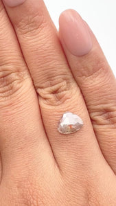 1.08ct | Rustic Pear Shape Rose Cut Diamond - Modern Rustic Diamond