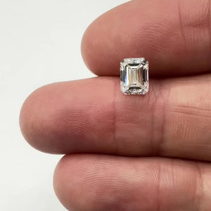 1.70ct | K/VS2 Emerald Shape Brilliant Cut Diamond (GIA) - Modern Rustic Diamond