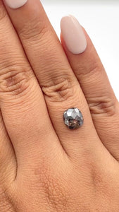 1.88ct | Rustic Cushion Shape Rose Cut Diamond - Modern Rustic Diamond