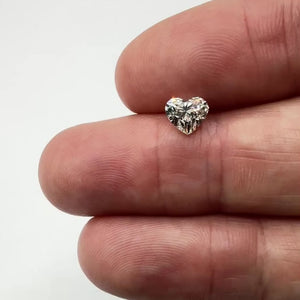 1.20ct | I/SI2 Heart Shape Brilliant Cut Diamond (GIA) - Modern Rustic Diamond
