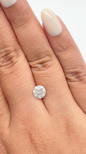 1.46ct | Rustic  Round Shape Brilliant Cut Diamond - Modern Rustic Diamond